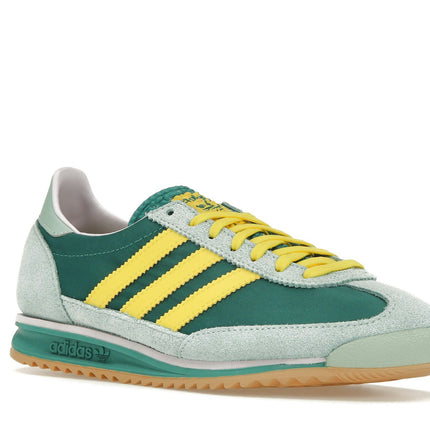 Adidas SL 72 Active Green Yellow JH7391, trois-quarts avant extérieur