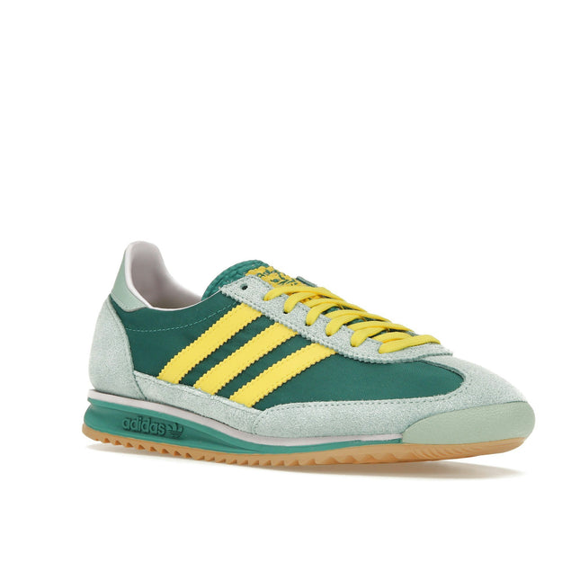 Adidas SL 72 Active Green Yellow JH7391, trois-quarts avant extérieur