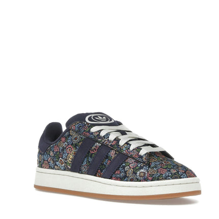 Adidas Campus 00s Liberty London Floral Embroidery JH7843, trois-quarts avant extérieur