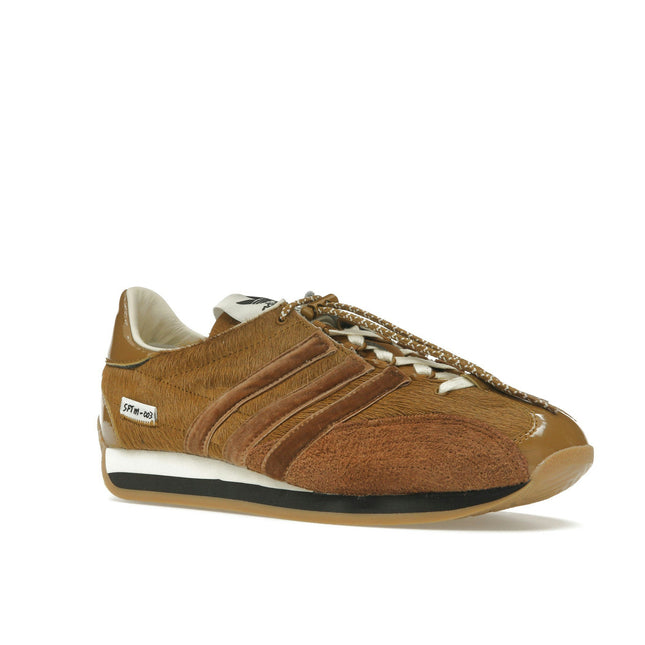 Adidas Country OG Song For The Mute Bronze JH8639, trois-quarts avant extérieur