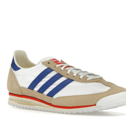 Adidas SL 72 OG White Royal Red JH8647, trois-quarts avant extérieur