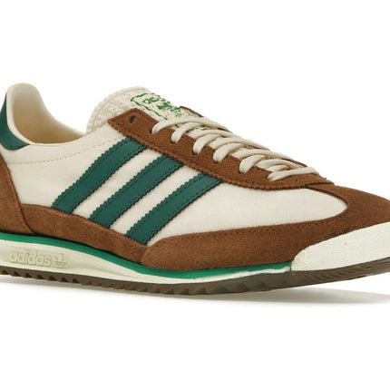 Adidas SL 72 OG Linen Collegiate Green JH8648, trois-quarts avant extérieur
