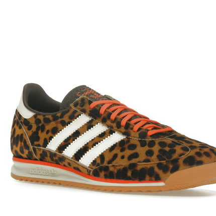 Adidas SL 72 OG Leopard Print JI0189, trois-quarts avant extérieur