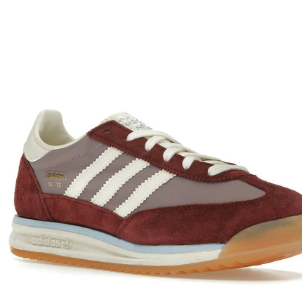 Adidas SL 72 RS Preloved Fig Off White JI1325, trois-quarts avant extérieur