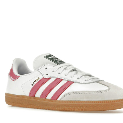 Adidas Samba OG Rose Tone JI2013, trois-quarts avant extérieur