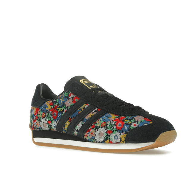 Adidas Country OG Liberty London Floral Embroidery JI2575, trois-quarts avant extérieur