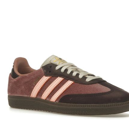 Adidas Samba OG Warm Clay Clear Orange JI2682, trois-quarts avant extérieur