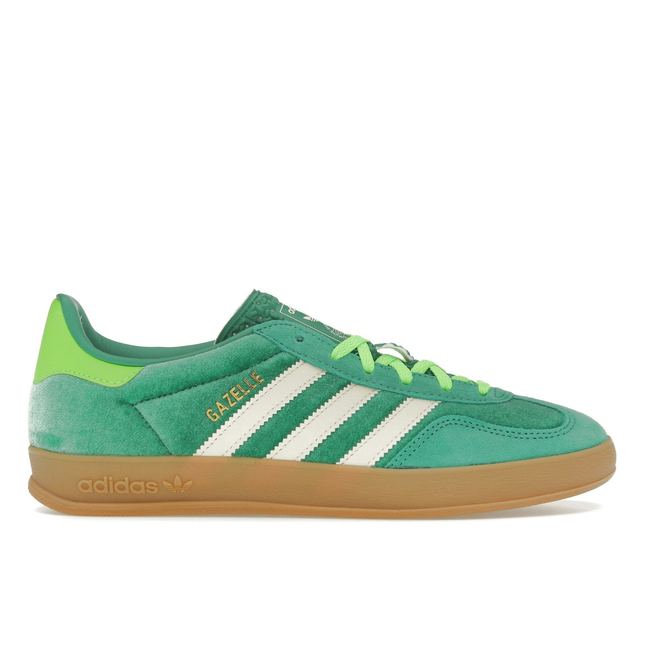 Adidas Gazelle Indoor Semi Court Green Velvet JI2715, vue principale