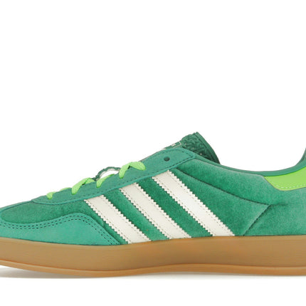 Adidas Gazelle Indoor Semi Court Green Velvet JI2715, profil intérieur
