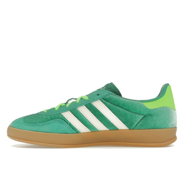 Adidas Gazelle Indoor Semi Court Green Velvet JI2715, profil intérieur
