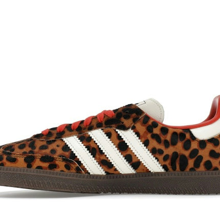 Adidas Samba OG Preloved Red Leopard JI2734, profil intérieur