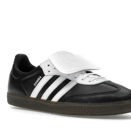 Adidas Samba LT Core Black Cloud White JI3200, trois-quarts avant extérieur