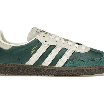 Adidas Samba OG Collegiate Green Cream White JI3215, vue principale