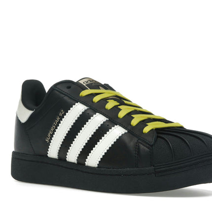 Adidas Superstar 92 By Pharrell Black White JI4267, trois-quarts avant extérieur