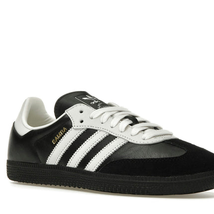 Adidas Samba OG 75th Anniversary Pack Black JP5282, trois-quarts avant extérieur