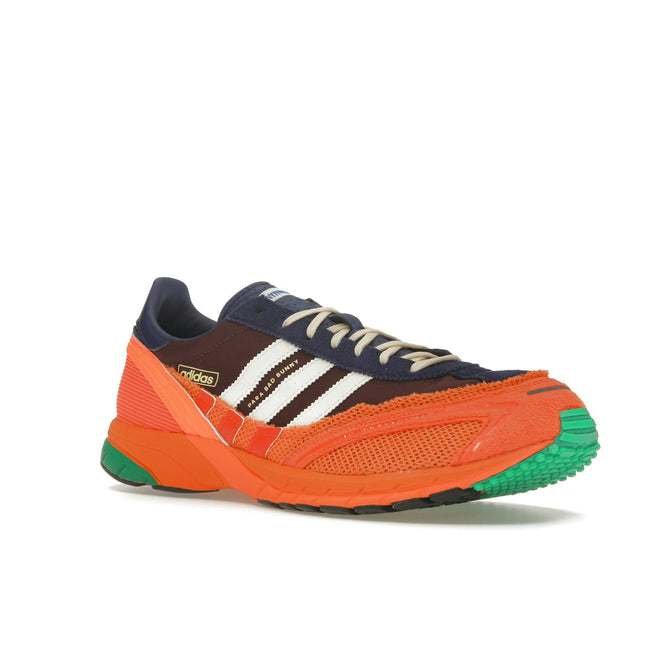 Adidas Adizero SL 72 Bad Bunny Maroon JP8815, trois-quarts avant extérieur