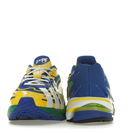 Adidas Orketro Bape Yellow Blue Green JQ2398, paire vue avant et arrière