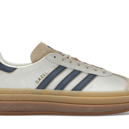 Adidas Gazelle Bold Cream Night Indigo JQ5126, vue principale
