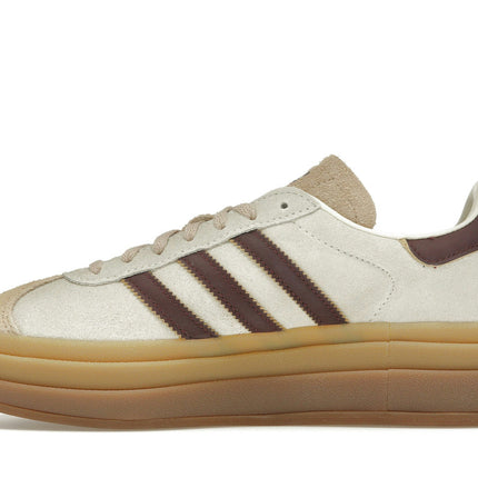 Adidas Gazelle Bold Cream White Maroon JQ5127, profil intérieur