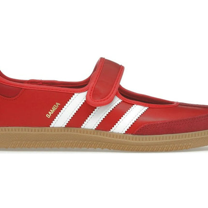 Adidas Samba Jane Scarlet White Gum JQ6446, vue principale