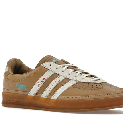 Adidas Gazelle Indoor Bad Bunny Lionel Messi La Voz De Los Fans JR0182, trois-quarts avant extérieur