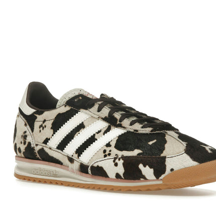 Adidas SL 72 OG Cow Print JR1255, trois-quarts avant extérieur