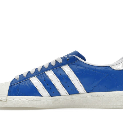 Adidas Superstar Vintage Bape Blue White JR2702, profil intérieur