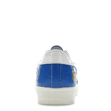 Adidas Superstar Vintage Bape Blue White JR2702, arrière