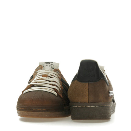 Adidas Superstar Song For The Mute Brown Black JR8043, paire vue avant et arrière