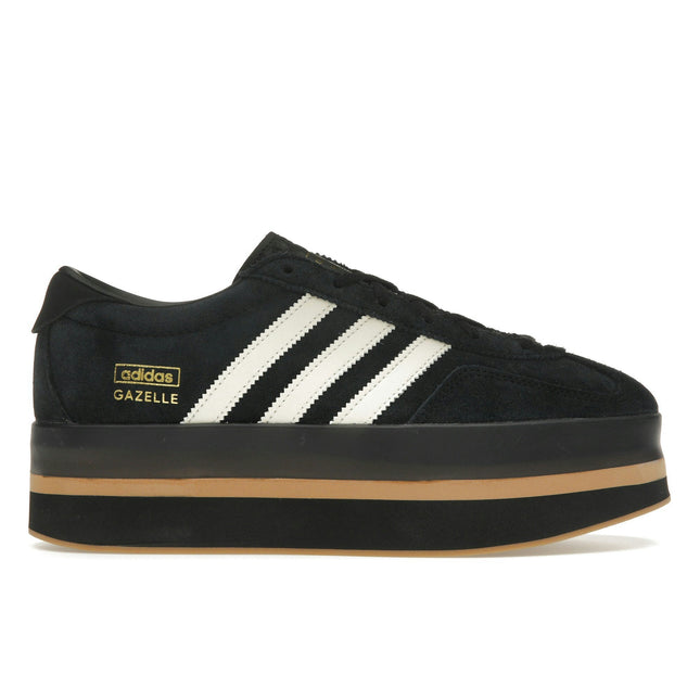 Adidas Gazelle Stack Black Cream White JS0239, vue principale