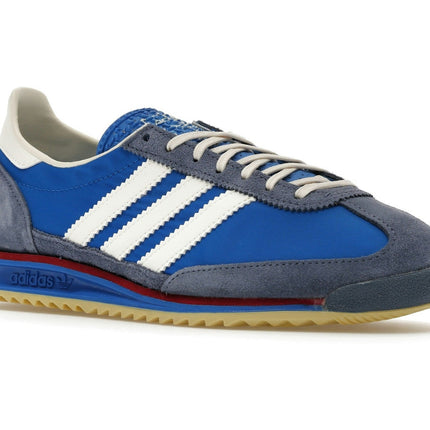 Adidas SL 72 OG Blue Bird Off White JS0255, trois-quarts avant extérieur