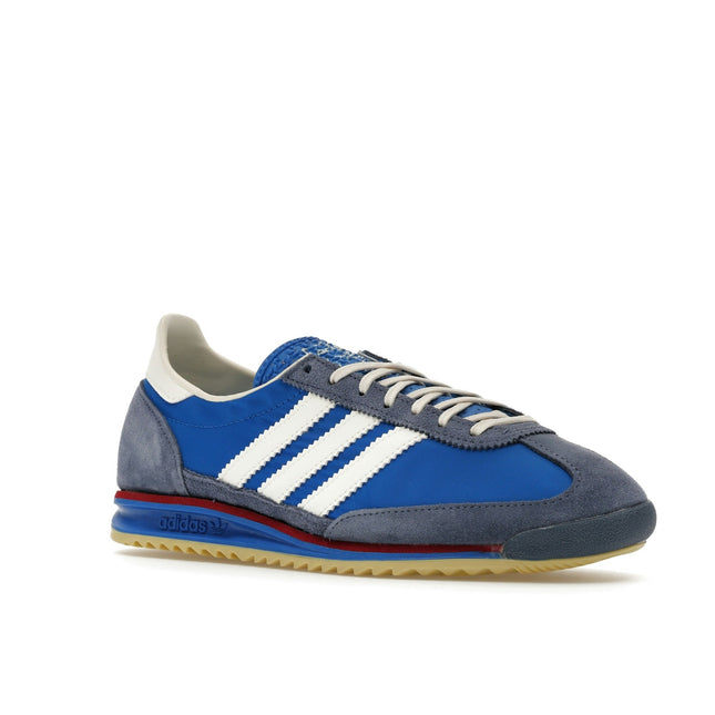 Adidas SL 72 OG Blue Bird Off White JS0255, trois-quarts avant extérieur