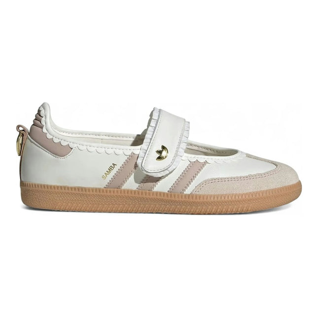 Adidas Samba Jane Ruffle Pack White Pink Gum KH6230, vue principale
