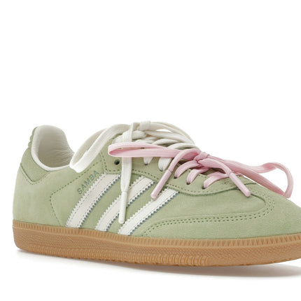Adidas Samba OG Molly-Mae Matcha KH8706, trois-quarts avant extérieur