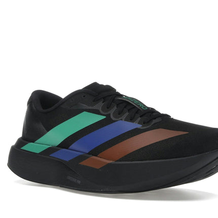 Adidas Adizero Evo SL Pharrell Humanrace Black KI3392, trois-quarts avant extérieur