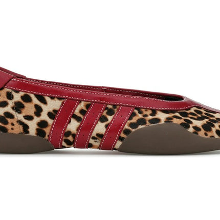 Adidas Taekwondo Mei Ballet Leopard Print Team Victory Red KJ0647, vue principale