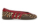 Adidas Taekwondo Mei Ballet Leopard Print Team Victory Red KJ0647, vue principale
