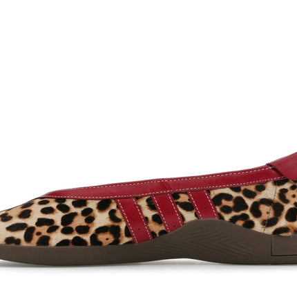 Adidas Taekwondo Mei Ballet Leopard Print Team Victory Red KJ0647, profil intérieur