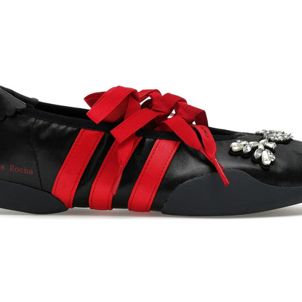 Adidas Taekwondo Ballerina Simone Rocha Black Better Scarlet KJ5248, vue principale