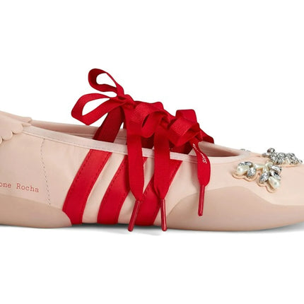 Adidas Taekwondo Ballerina Simone Rocha Pink Tint Better Scarlet KJ5249, vue principale