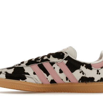 Adidas Samba OG Cow Print Dark Brown Wonder Mauve KK2239, profil intérieur