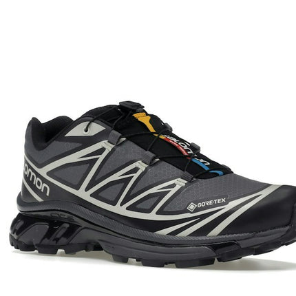 Salomon XT-6 Gore-Tex Black Lunar Rock L41663500, trois-quarts avant extérieur