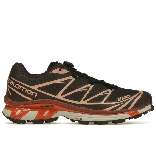 Salomon XT-6 Delicioso Chocolate Fondant Peach L41751500, vue principale