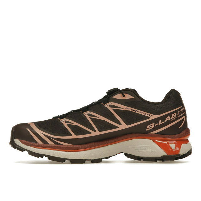 Salomon XT-6 Delicioso Chocolate Fondant Peach L41751500, profil intérieur