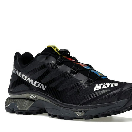 Salomon XT-4 OG Black Silver Metallic L47132900, trois-quarts avant extérieur