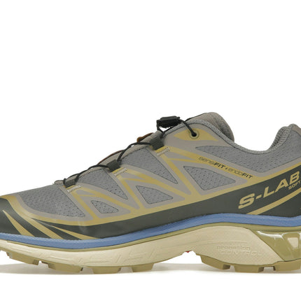 Salomon XT-6 Gull Granada Sky Grey Green L47147900, profil intérieur