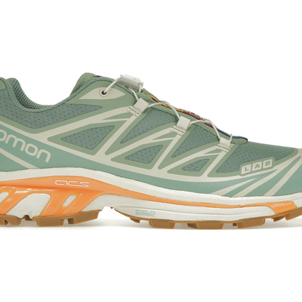 Salomon XT-6 Granite Green Blazing Orange L47148100, vue principale
