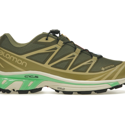 Salomon XT-6 Gore-Tex Olive Night Dried Herb L47292300, vue principale