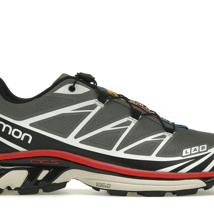 Salomon XT-6 Pewter Aurora Red L47293200, vue principale