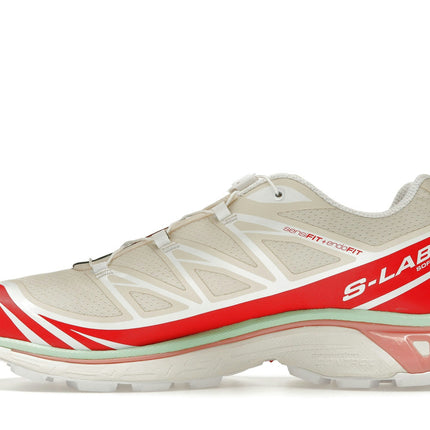 Salomon XT-6 Shortbread Poppy Red L47293300, profil intérieur